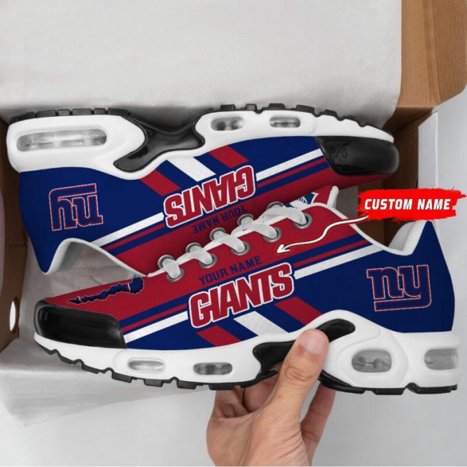 New York Giants Nfl Air Max Plus Sport Sneakers For Fan Gifts