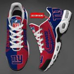 New York Giants NFL Half Color Air Max Plus Sport Sneakers For Fan Gifts