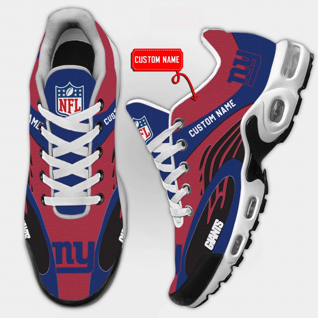 New York Giants Nfl Premium Air Max Plus Sport Sneakers For Fan Gifts