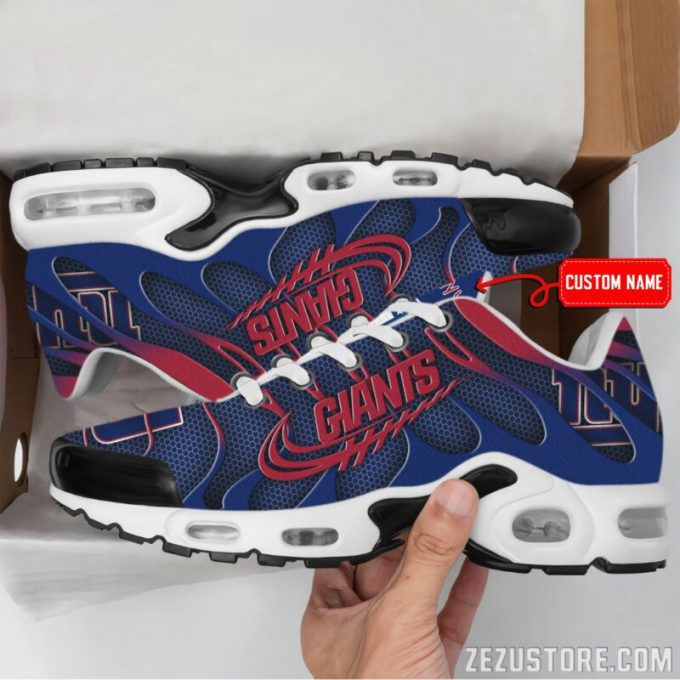 New York Giants Nfl Premium Air Max Plus Sport Sneakers For Fan Gifts