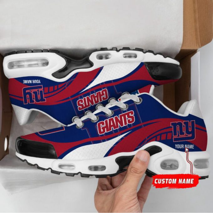 New York Giants Nfl Teams Air Max Plus Sport Sneakers For Fan Gifts