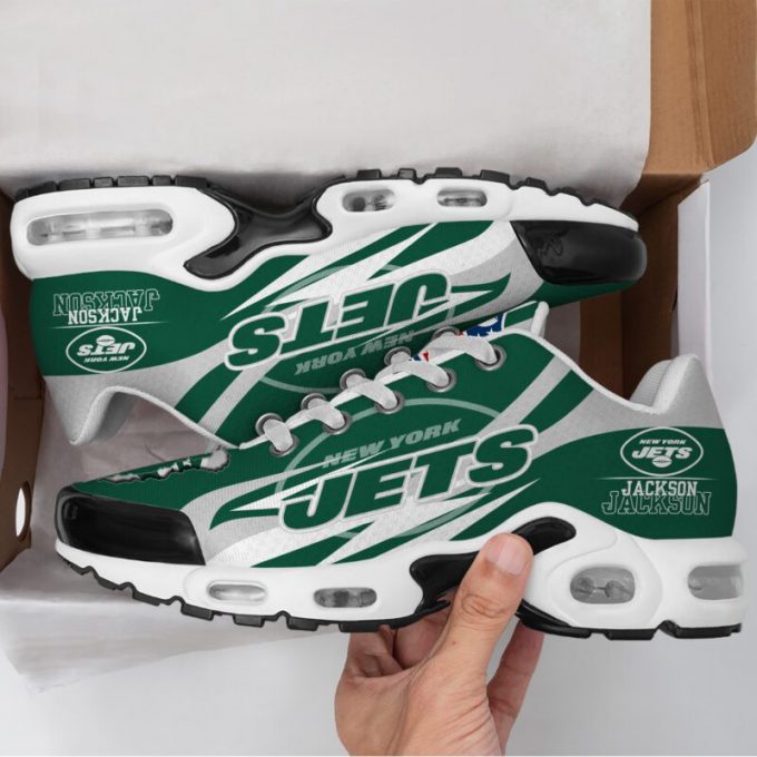 New York Jets Nfl Monster Air Max Plus Sport Sneakers For Fan Gifts