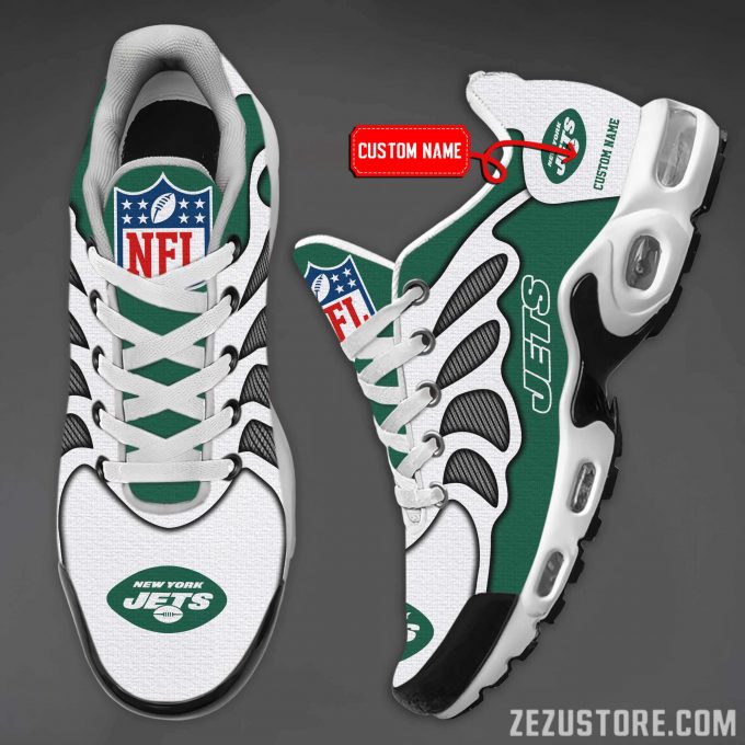 New York Jets Nfl Premium Air Max Plus Sport Sneakers For Fan Gifts