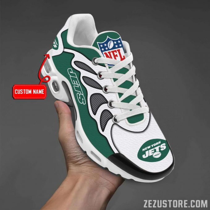 New York Jets Nfl Premium Air Max Plus Sport Sneakers For Fan Gifts