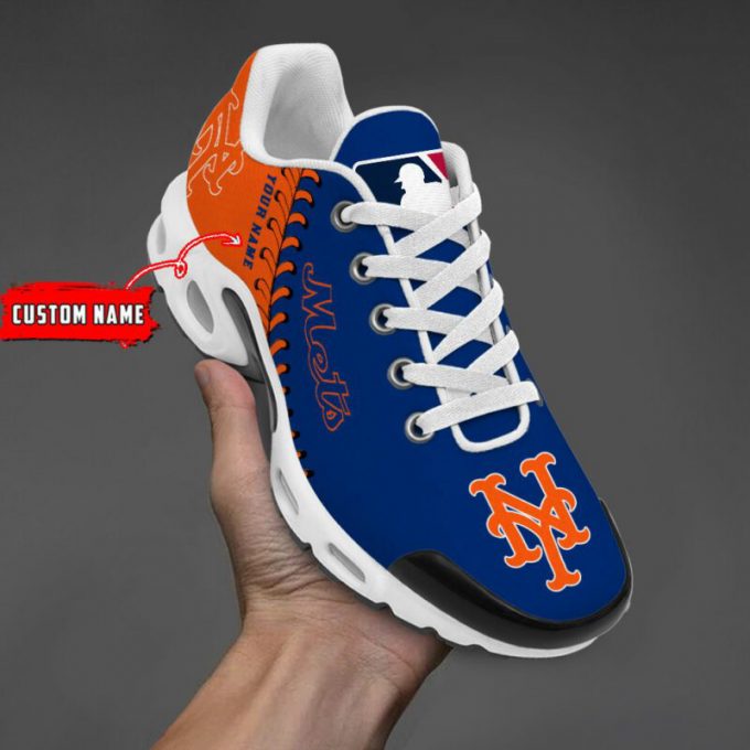 New York Mets Mlb Air Max Plus Sport Sneakers For Fan Gifts