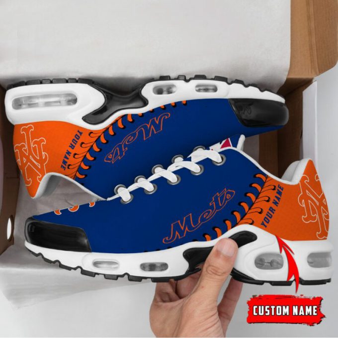 New York Mets Mlb Air Max Plus Sport Sneakers For Fan Gifts