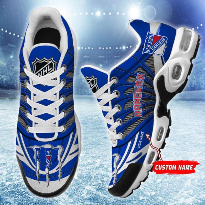 New York Rangers Nhl Air Max Plus Sport Sneakers For Fan Gifts