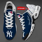 New York Yankees MLB Air Max Plus Sport Sneakers For Fan Gifts