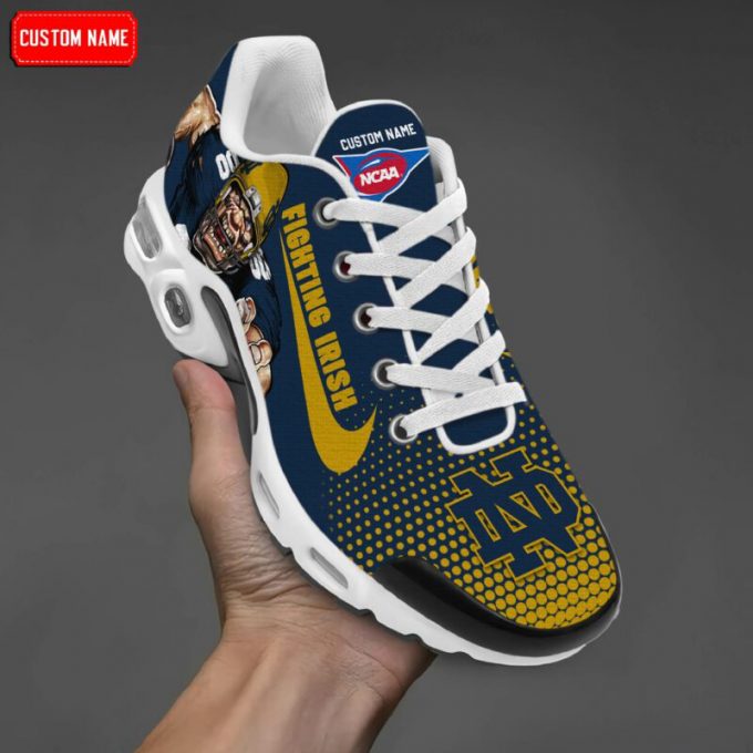 Notre Dame Fighting Irish Ncaa Premium Air Max Plus Sport Sneakers For Fan Gifts