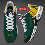 Oakland Athletics MLB Air Max Plus Sport Sneakers For Fan Gifts