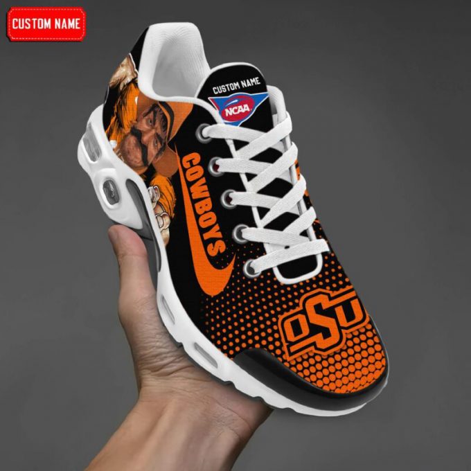 Oklahoma State Cowboys Ncaa Premium Air Max Plus Sport Sneakers For Fan Gifts