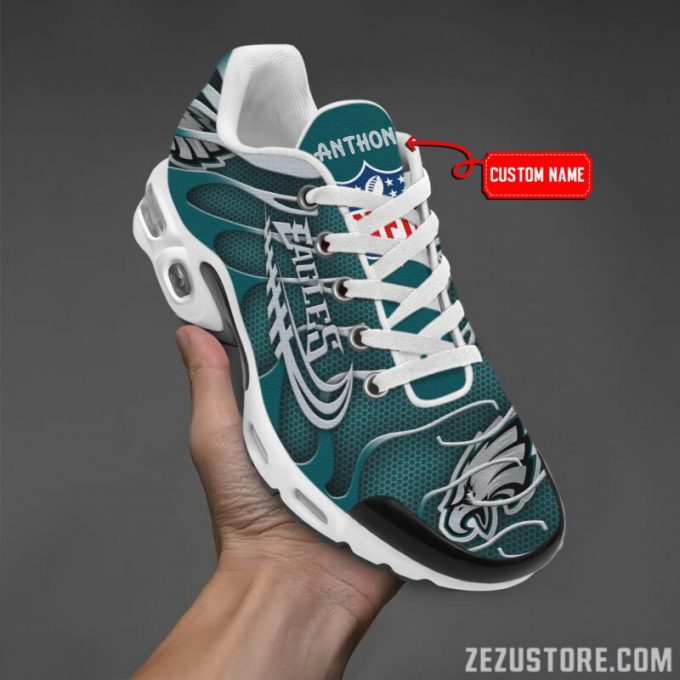 Philadelphia Eagles Nfl Premium Air Max Plus Sport Sneakers For Fan Gifts