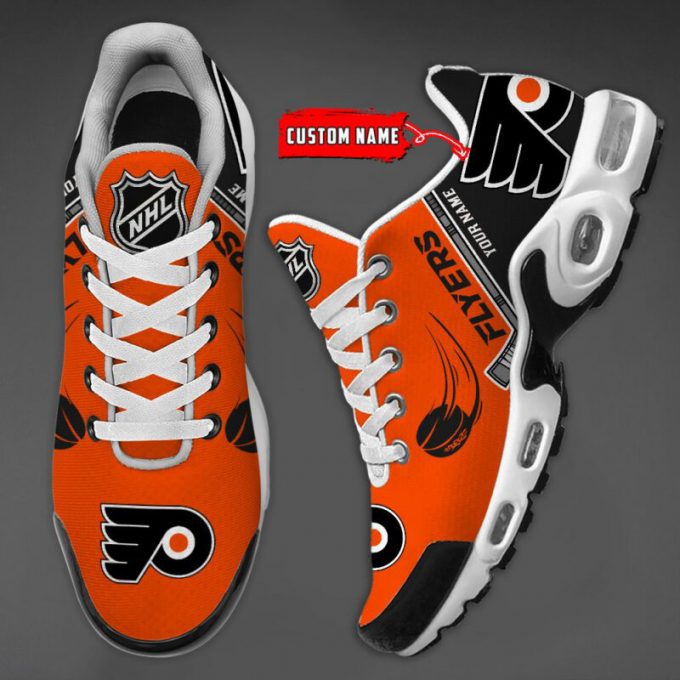 Philadelphia Flyers Nhl Teams Air Max Plus Sport Sneakers For Fan Gifts