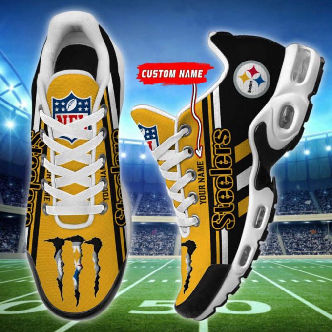 Pittsburgh Steelers Nfl Air Max Plus Sport Sneakers For Fan Gifts