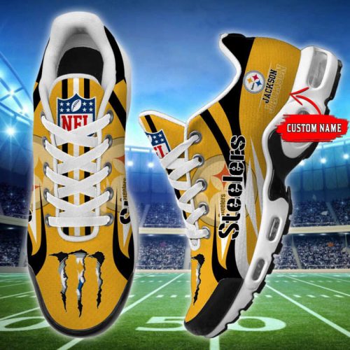 Pittsburgh Steelers NFL Monster Air Max Plus Sport Sneakers For Fan Gifts