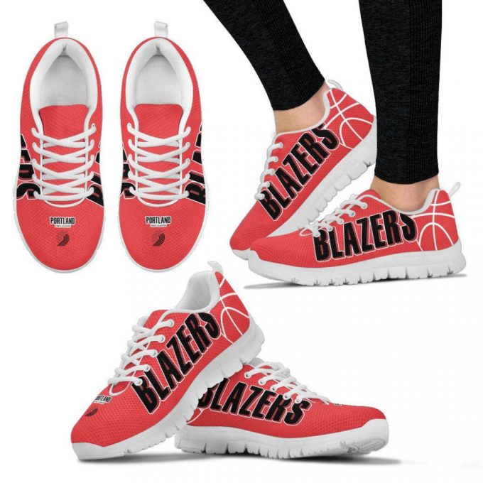 Portland Trail Blazers Unisex Running Shoes For Fans Gifts