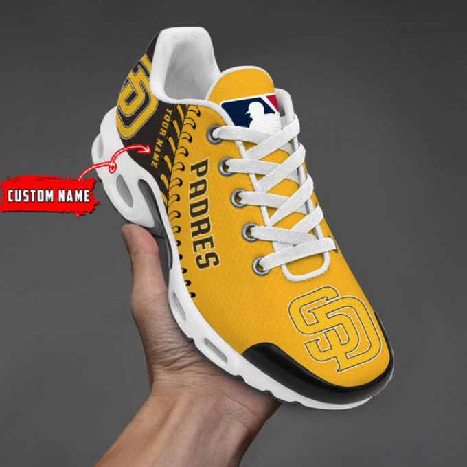 San Diego Padres Mlb Air Max Plus Sport Sneakers For Fan Gifts