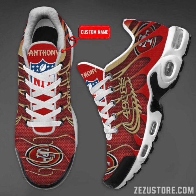 San Francisco 49Ers Nfl Premium Air Max Plus Sport Sneakers For Fan Gifts