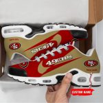 San Francisco Ers NFL Air Max Plus Sport Sneakers For Fan Gifts