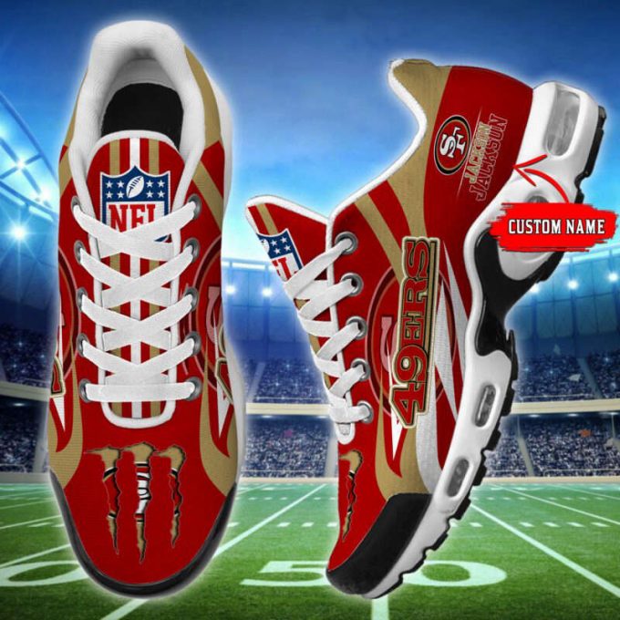 San Francisco Ers Nfl Monster Air Max Plus Sport Sneakers For Fan Gifts