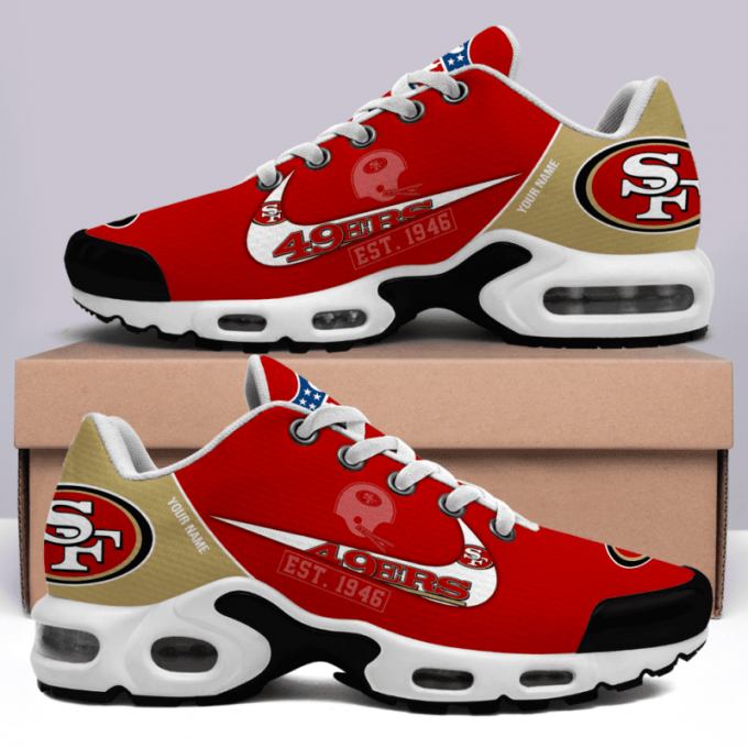 San Francisco Ers Nfl Premium Air Max Plus Sport Sneakers For Fan Gifts