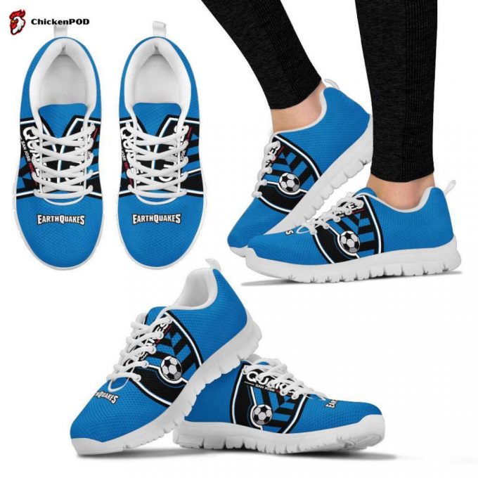 San Jose Earthquakes Unisex Running Shoes For Fans Gifts