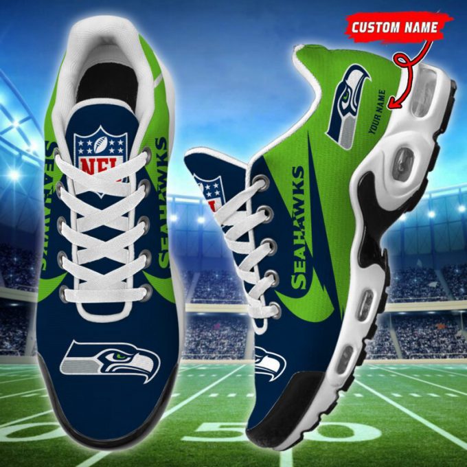 Seattle Seahawks Nfl Air Max Plus Sport Sneakers For Fan Gifts