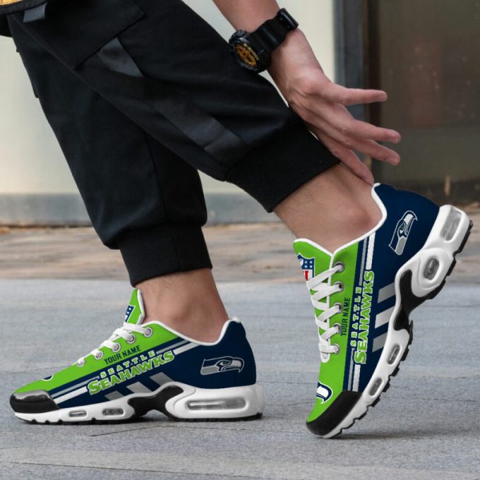 Seattle Seahawks Nfl Air Max Plus Sport Sneakers For Fan Gifts