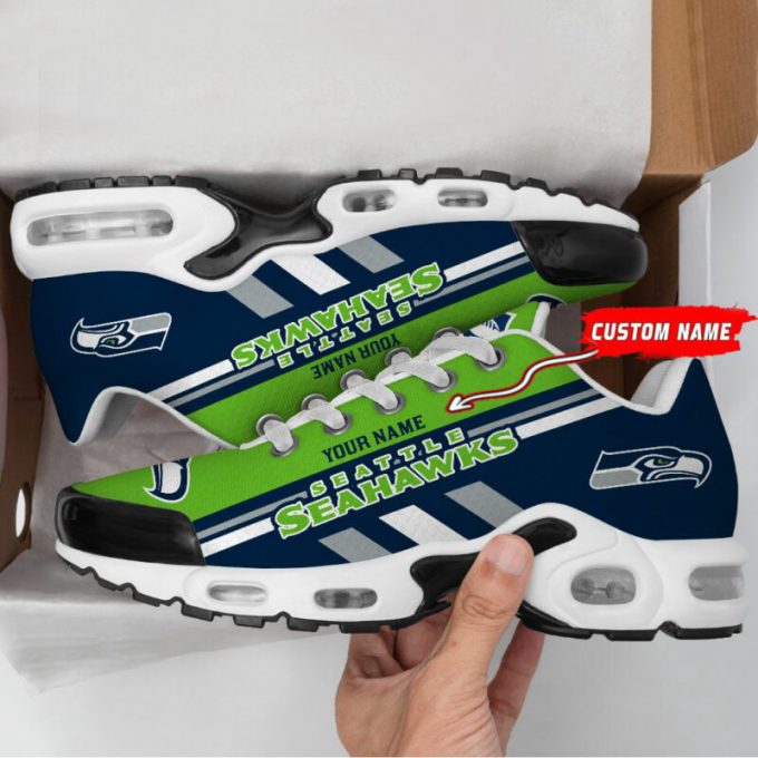 Seattle Seahawks Nfl Air Max Plus Sport Sneakers For Fan Gifts