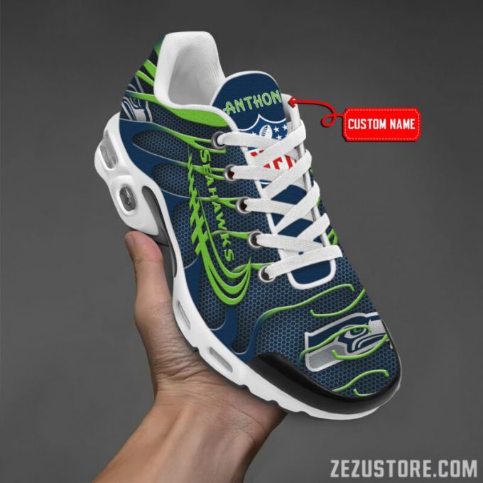 Seattle Seahawks Nfl Premium Air Max Plus Sport Sneakers For Fan Gifts