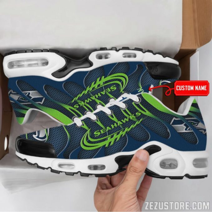 Seattle Seahawks Nfl Premium Air Max Plus Sport Sneakers For Fan Gifts