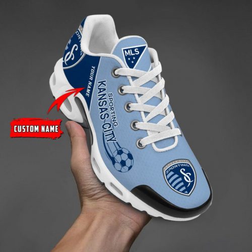 Sporting Kansas City MLS Air Max Plus Sport Sneakers For Fan Gifts