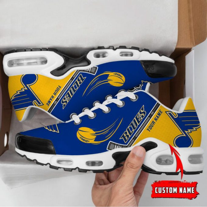 St Louis Blues Nhl Teams Air Max Plus Sport Sneakers For Fan Gifts