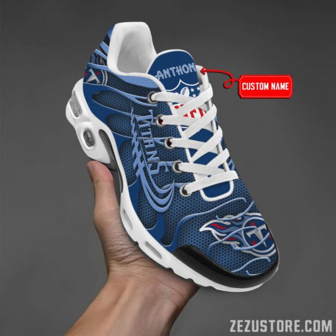 Tennessee Titans Nfl Premium Air Max Plus Sport Sneakers For Fan Gifts