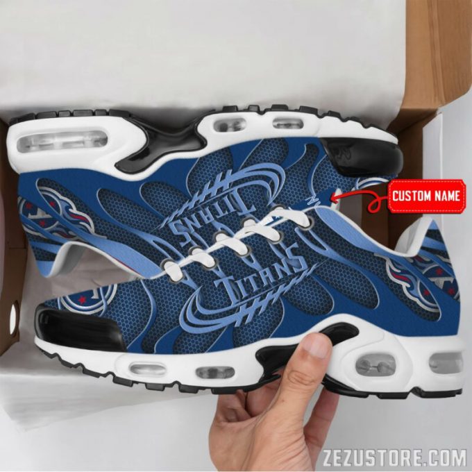 Tennessee Titans Nfl Premium Air Max Plus Sport Sneakers For Fan Gifts