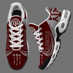 Texas A&M Aggies NCAA Air Max Plus Sport Sneakers For Fan Gifts