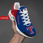 Texas Rangers MLB Air Max Plus Sport Sneakers For Fan Gifts