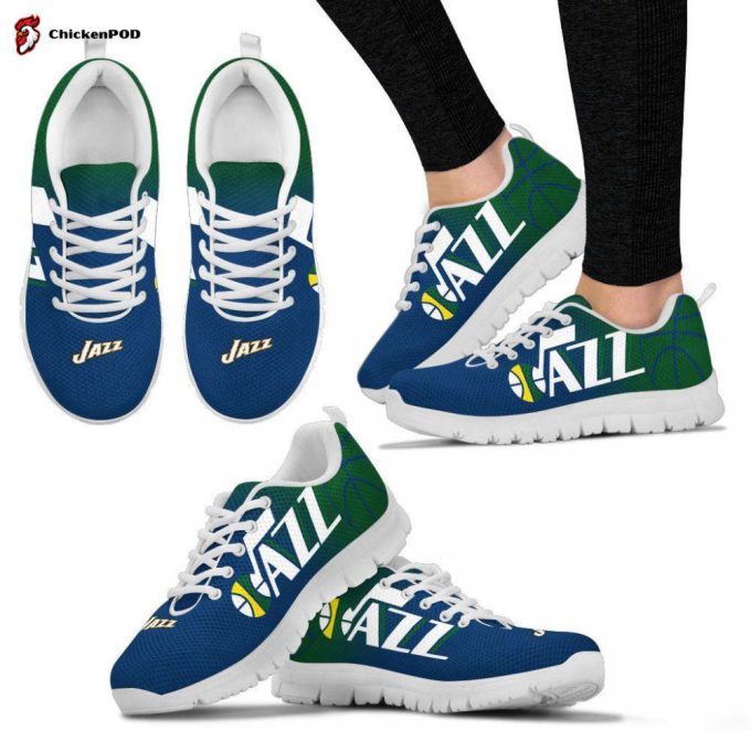 Utah Jazz Unisex Running Shoes For Fans Gifts