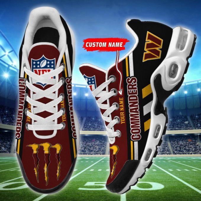 Washington Commanders Nfl Air Max Plus Sport Sneakers For Fan Gifts