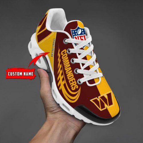 Washington Commanders NFL Half Color Air Max Plus Sport Sneakers For Fan Gifts