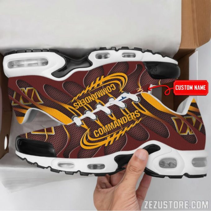 Washington Commanders Nfl Premium Air Max Plus Sport Sneakers For Fan Gifts