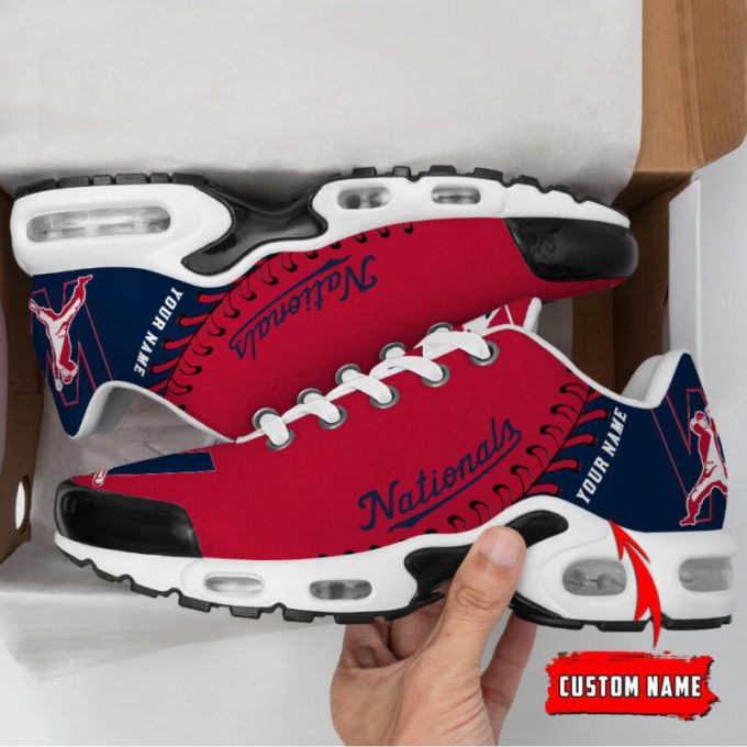 Washington Nationals Mlb Air Max Plus Sport Sneakers For Fan Gifts