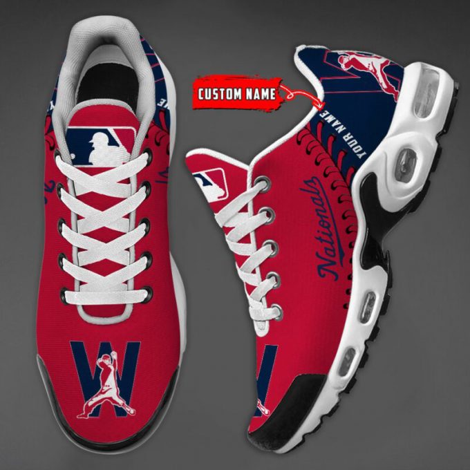 Washington Nationals Mlb Air Max Plus Sport Sneakers For Fan Gifts