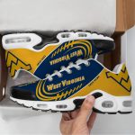 West Virginia Mountaineers NCAA Air Max Plus Sport Sneakers For Fan Gifts