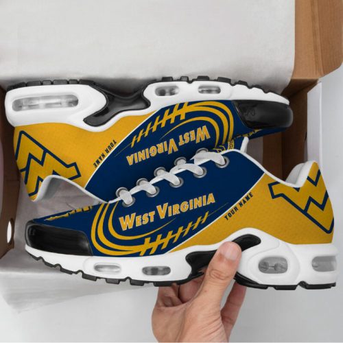 West Virginia Mountaineers NCAA Air Max Plus Sport Sneakers For Fan Gifts