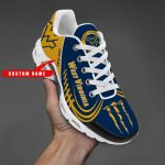 West Virginia Mountaineers NCAA Air Max Plus Sport Sneakers For Fan Gifts