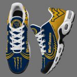 West Virginia Mountaineers NCAA Air Max Plus Sport Sneakers For Fan Gifts