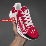 Wisconsin Badgers NCAA Air Max Plus Sport Sneakers For Fan Gifts