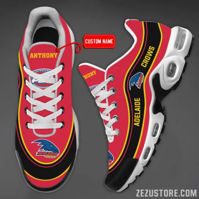 Adelaide Crows Premium Air Max Plus Sport Sneakers For Fan Gifts