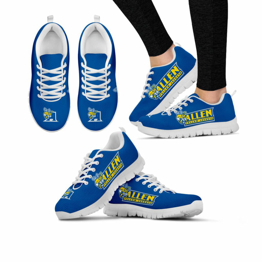 Allen University Yellow Jackets Unisex Running Shoes For Fans Gifts